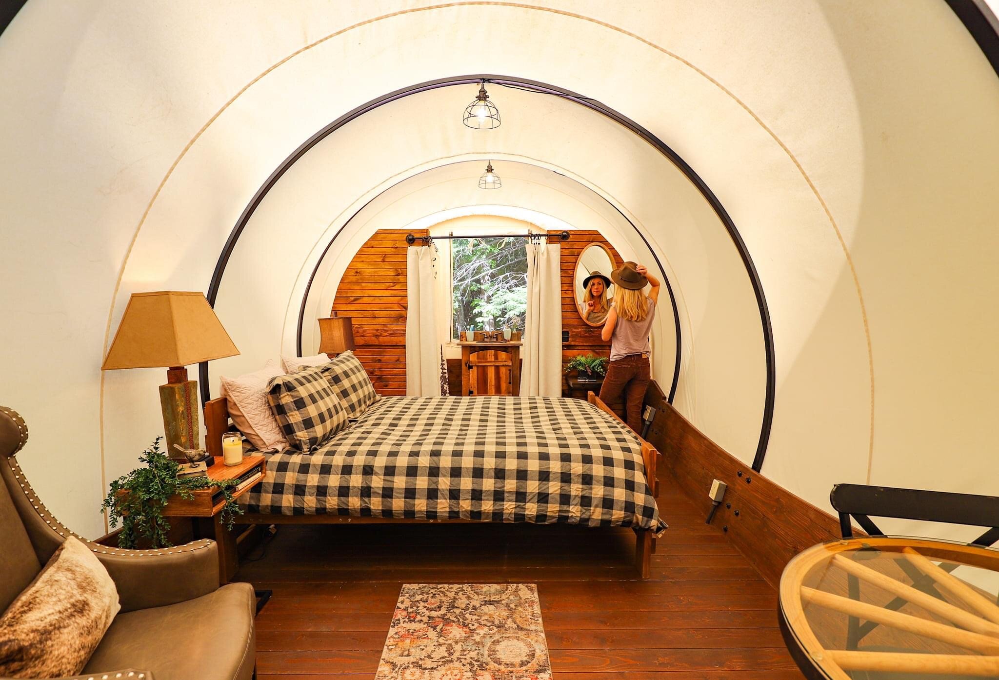 Covered Wagon Rental Apostle Islands Area Campground